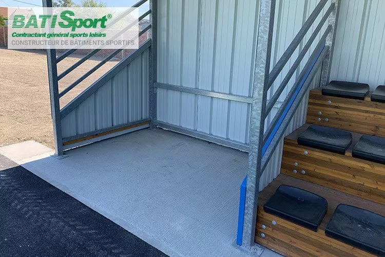 Mini tribune gradins bois breteuil 60 batisport.